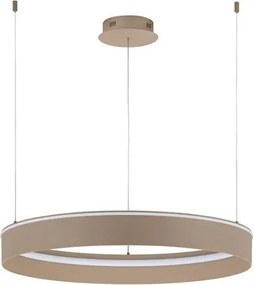 Lustra LED design circular OLIVIA bej D-78cm