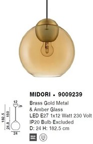 Pendul design decorativ modern MIDORI