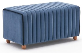 Taburet Mabel Pouf albastru