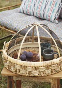Set 4 căni din ceramică stoneware cu glazură reactivă, D8×H8 cm, „Calma"