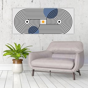 Tablou - Abstracție minimalistă N⁰3 (120x50 cm)