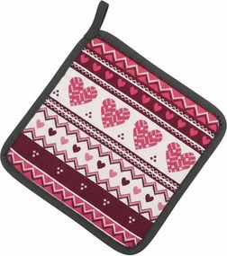 ESSEX Mănușă de bucătărie și suport VALENTINES