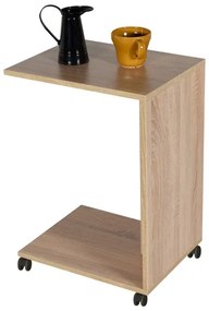 Măsuță laterală 65x35 cm maro