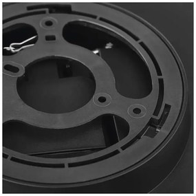 Plafonieră LED pentru baie LED/15W/230V 3000/4000/5700K IP55 negru