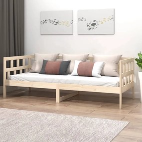 832683 vidaXL Pat de zi, 90x190 cm, lemn masiv de pin
