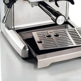 Espressor Ariete ESPRESSO METAL 1313/10, 1600W, 15 bar, 2 L, Cafea boabe, macinata si doze E.S.E, Manometru, Inox