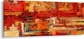 Tablou cu pictură pe pereți (120x50 cm)