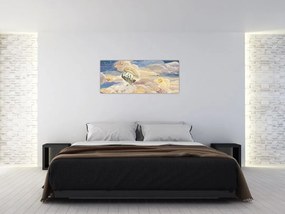 Tablou - Meduză Cerească (120x50 cm)