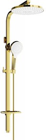 Mexen Q05 coloană de duș, Aurie/Albă - 798050595-50