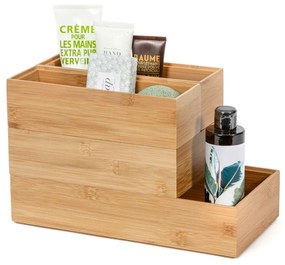 Organizator din bambus Compactor, 22,5 x 15 x 6,35 cm