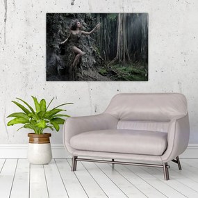 Tablou - Zâna pădurii (90x60 cm)