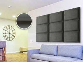 Panou tapițat Soundless 40x30 cm (gri). 1068530
