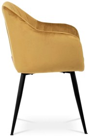 Set de scaune de sufragerie PIKA YEL4, 2 buc