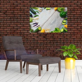 Tablou legumele (90x60 cm)