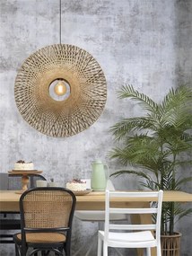 Lustra suspendata din bambus KALIMANTAN vertical L, 87cm