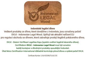 Banca de grădină DIVERO cu 3 locuri 180 cm