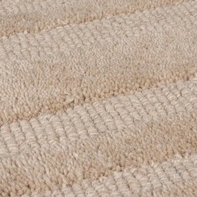Covor bej țesut manual din lână 160x230 cm Zen Rectangles – Flair Rugs