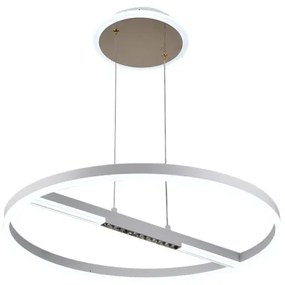 Lustră LED dimabilă aplicată LED/75W/230V 3000-6500K + telecomandă