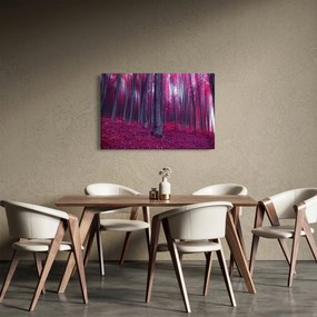 Tablou - Pădurea roz (90x60 cm)