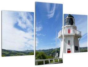 Tablou cu farurile Akaroa, Nooua Zeelanda (90x60 cm)