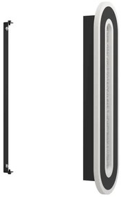 Aplică LED Eglo 901242 MACCHIONI LED/12W/230V 4000K negru