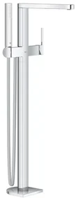 Baterie cada - dus freestanding Grohe Plus crom lucios
