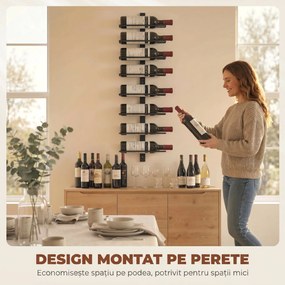 HOMCOM suport sticle slim | Aosom Romania