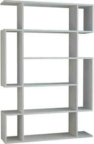 Biblioteca MITO, alb, PAL melaminat, 109x26x161 cm