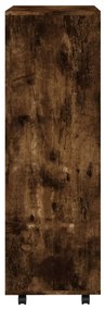 Sifonier, stejar fumuriu, 80x40x110 cm, lemn prelucrat Stejar afumat, 1