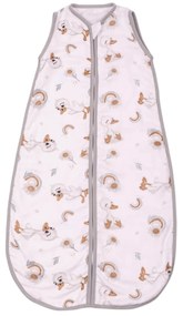 Sac de dormit copii de vara din muselina Kidizi Ducky 75 cm, 100% bumbac, 0-9 luni