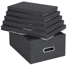 Cutii de depozitare 5 buc. cu capac Joachim – Bigso Box of Sweden