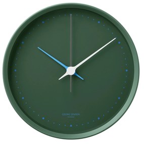 Ceas de perete Henning Koppel 22cm, verde mat - Georg Jensen