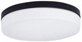 Plafoniera neagra cu protectie IP44 Oda C0194 MX