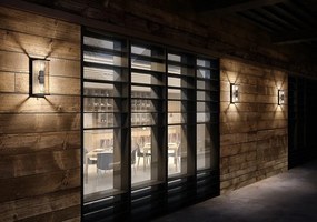 Aplica de perete iluminat exterior clasic IP54 MERIBEL 2L