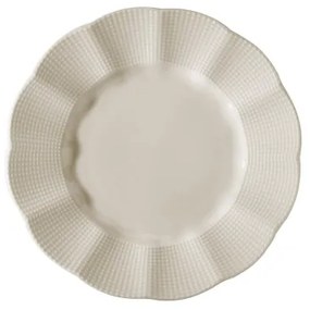 Set de veselă, 26 piese, porțelan alb