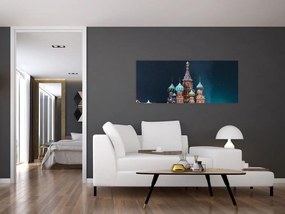 Tablou construcției din Rusia (120x50 cm)
