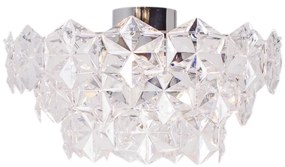 Plafonieră ByRydens 4200950-6510 MONARQUE 3xE27/5W/230V transparent