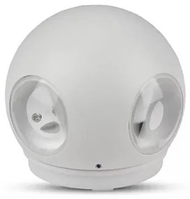 Lampa led perete 4w ip65 3000k alb cald