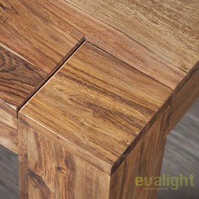 Masuta Living din lemn de trandafir Sheesham Makassar 60cm