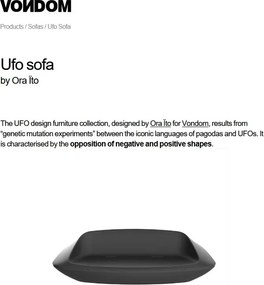 Canapea de exterior / interior design modern premium UFO