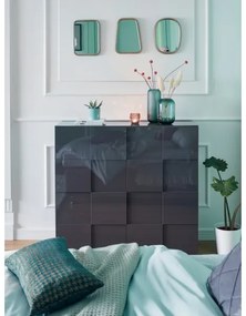 Comodă SERIAN antracit