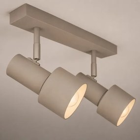 Argon 7294 - Lampă spot DOR 2xE27/15W/230V bej
