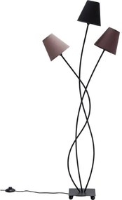 Designul câinilor Lampă de podea Kare Design Flexible Mocca