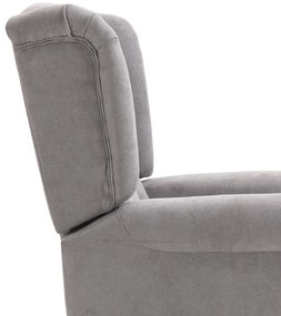 HOMCOM Fotoliu Chesterfield Gri, Confortabil, Comod și Spațiu Generos pentru Living, 74x86x102 cm | Aosom Romania