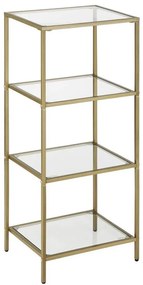 Bibliotecă GLASY aurie