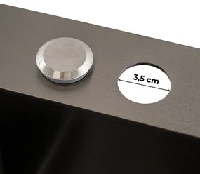 Chiuvetă Meria din oțel inoxidabil