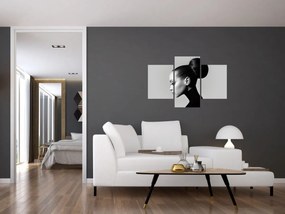 Tablou - Profilui femeii frumoase (90x60 cm)
