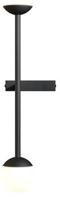 Aplica LED de perete stil minimalist Touch negru