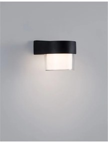 Aplica LED moderna de exterior cu iluminat ambiental IP65 DARF I