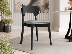 Scaun sufragerie KD 64 (Negru + Gri închis) . 1103463